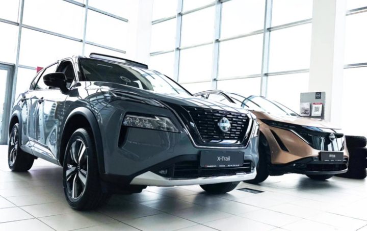В Минск привезли первые гибридные внедорожники Nissan X-Trail